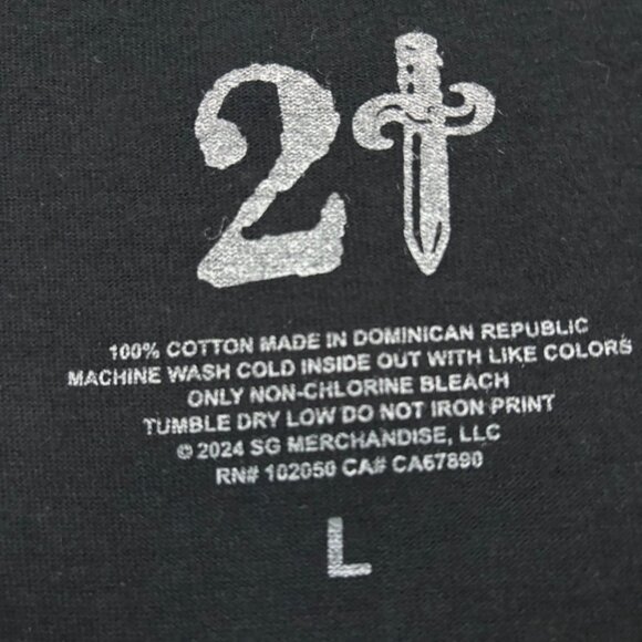 21 Savage The American Dream European Tour Hip Hop T-shirt L - Picture 4 of 4